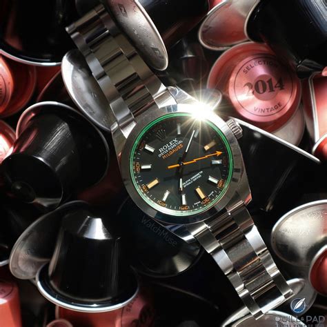 greem rolex mg|green rolex milgauss review.